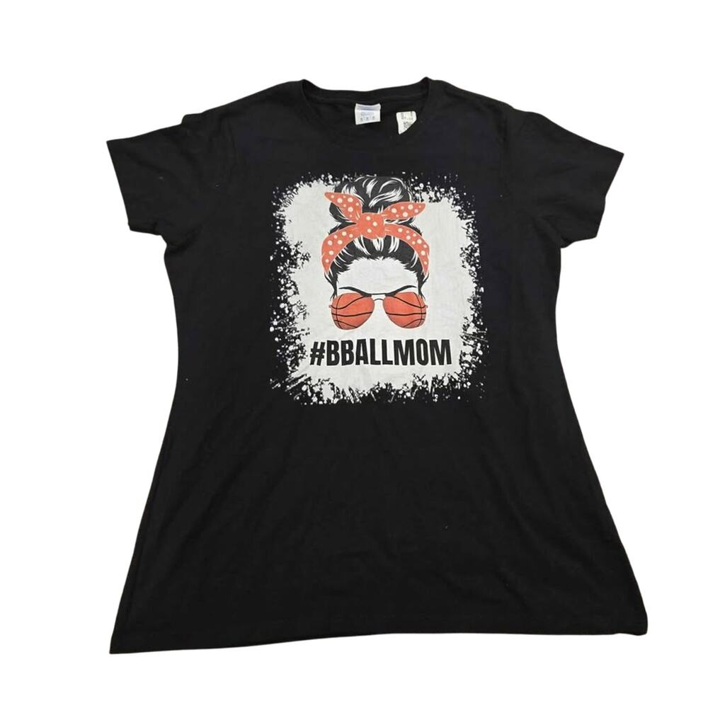 NEW Basketball BBall Mom Short Sleeve Tee - Size Medium